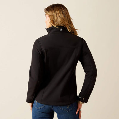 Ariat Womens Berber Back Softshell Jacket Black - 10062258