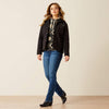 Ariat Womens Berber Back Softshell Jacket Black - 10062258