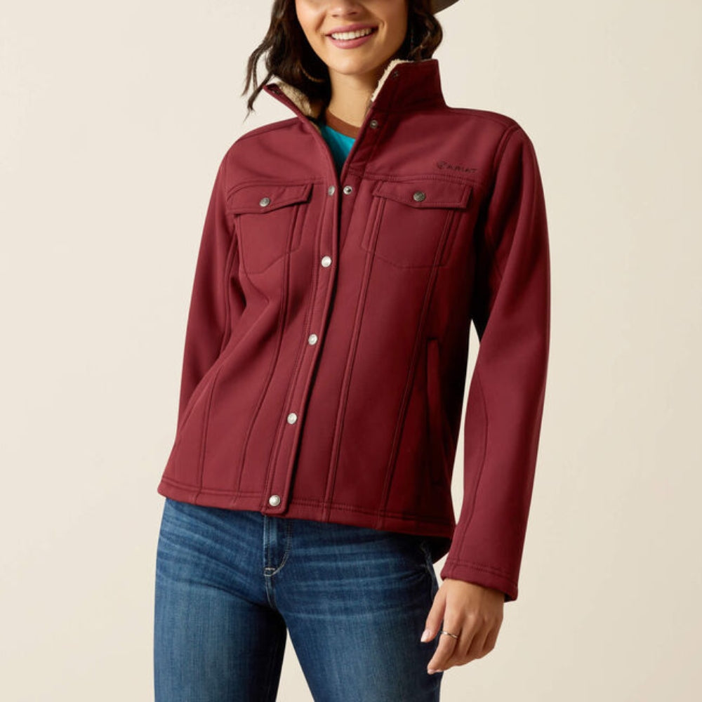 Ariat Womens Berber Back Softshell Jacket