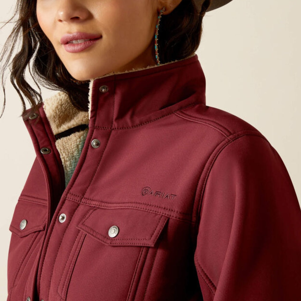 Ariat Womens Berber Back Softshell Jacket