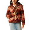 Ariat Womens Berber Snap Front Sweatshirt