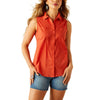 Ariat Womens Billie Chili Dobby Shirt