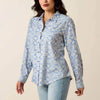 Ariat Womens Billie Jean Shirt Ashleigh blue crystal - 10071519