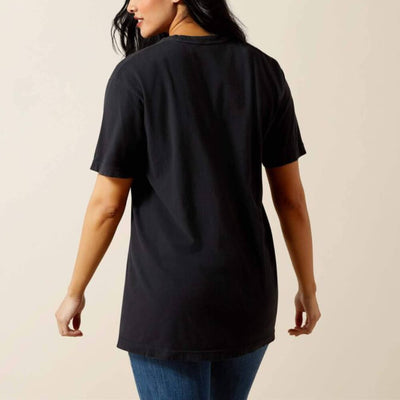 Ariat Womens Boot Cloche T-Shirt Black