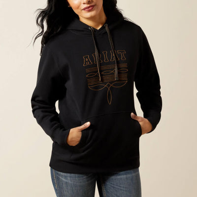 Ariat Womens Booted Logo Hoodie