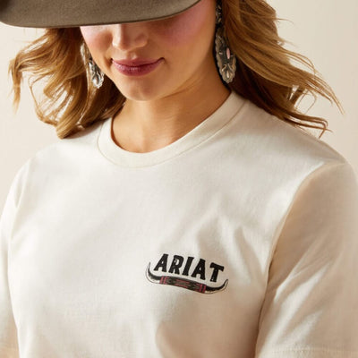 Ariat Womens Bull Horns T-Shirt