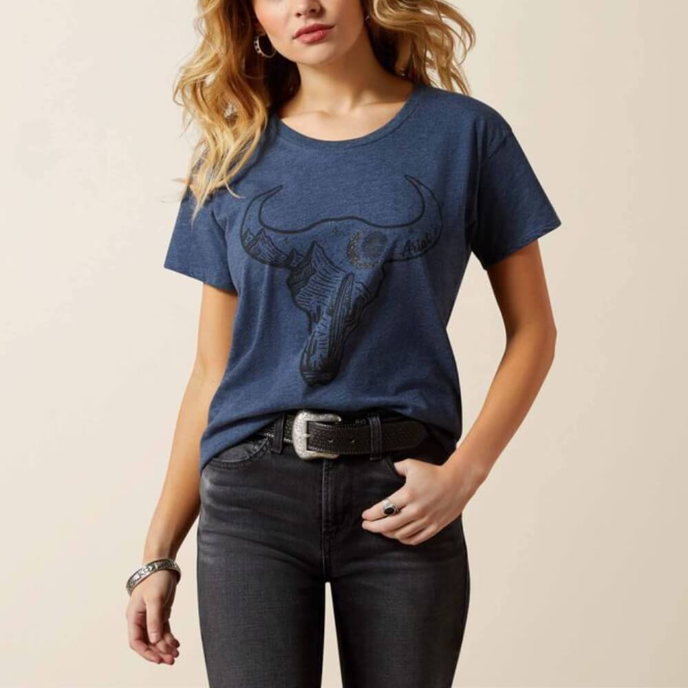 Ariat Womens Bull Night Sky T-Shirt