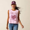 Ariat Womens Canyon Rose Tank Top Pirouette - 10073514