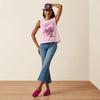 Ariat Womens Canyon Rose Tank Top Pirouette - 10073514