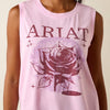 Ariat Womens Canyon Rose Tank Top Pirouette - 10073514