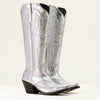 Ariat Womens Casanova X Toe Western Boots Silver Shine - 10053653