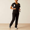 Ariat Womens Clara 6 Pocket Scrub Top Black - 10039716