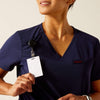 Ariat Womens Clara 6 Pocket Scrub Top