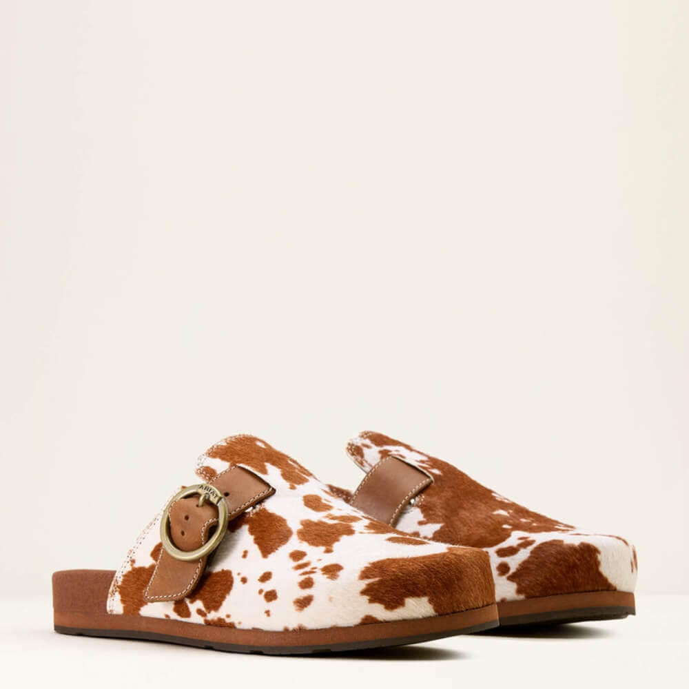 Ariat Womens Country Mule Slipon Shoes Cow Hair On - 10074265