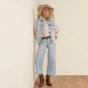Ariat Womens Cowgirl Vest Denim Acid Wash - 10075608