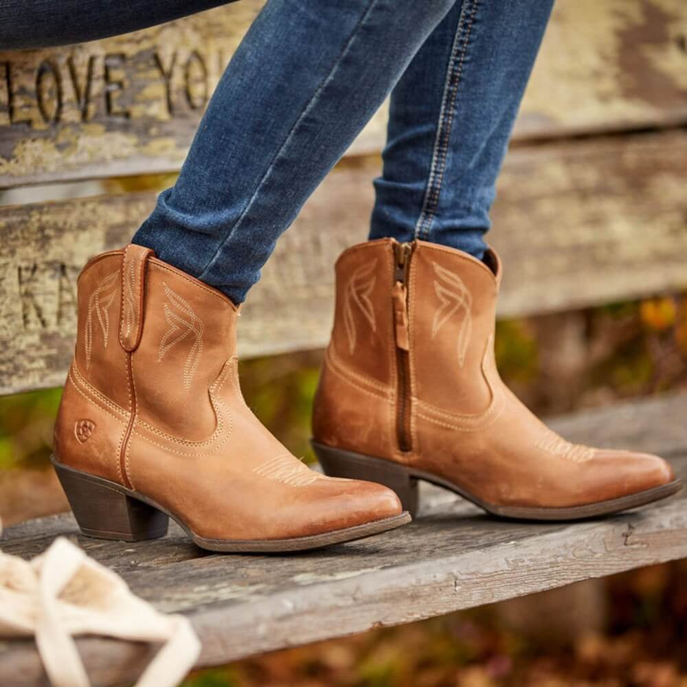 Ariat Womens Darlin Western Boots Burnt Sugar - 10017323