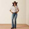 Ariat Womens Dazzle Shirt Cloud Dancer - 10073640