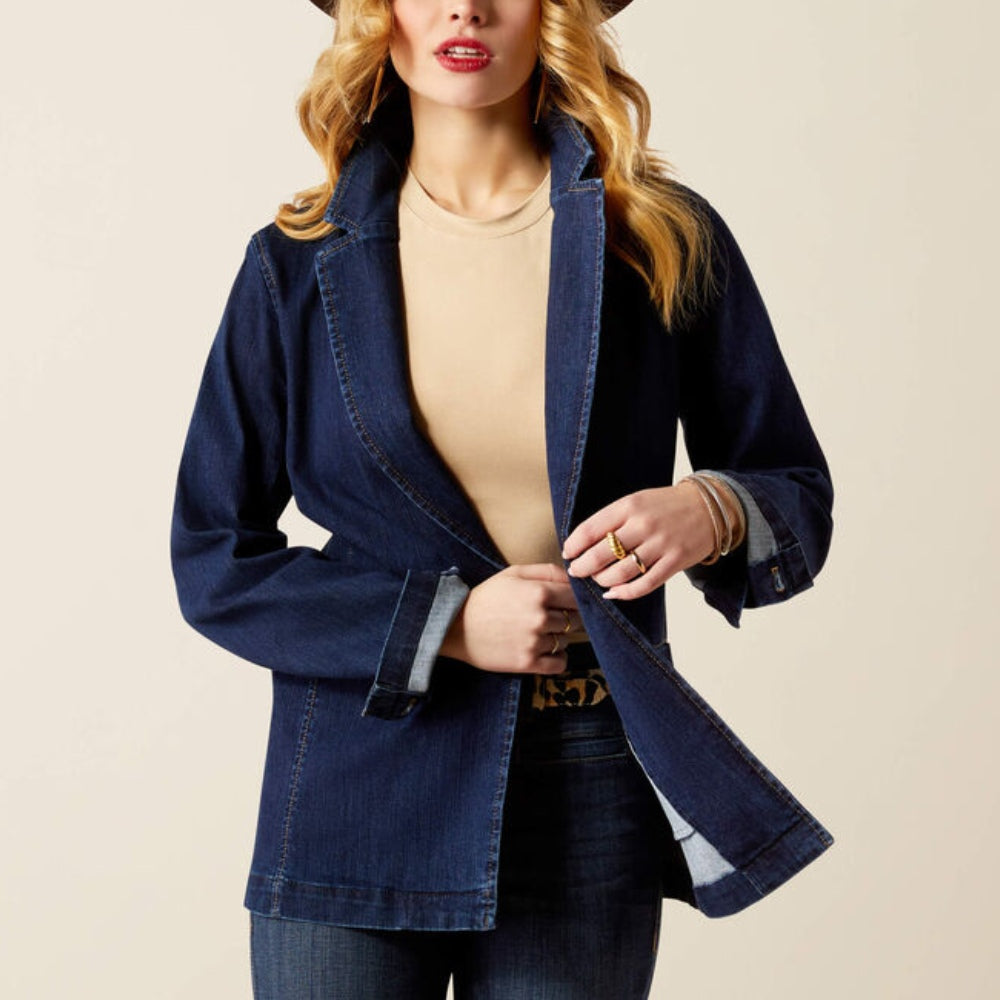 Ariat Womens Denim Blazer