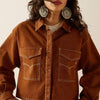 Ariat Womens Boxy Cropped Denim Jacket