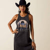 Ariat Womens Desert Mirage Dress Black Mineral Wash - 10073548