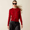 Ariat Womens Dolly Cardigan Savvy Red - 10080643