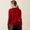 Ariat Womens Dolly Cardigan Savvy Red - 10080643