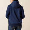 Ariat Womens Emblem Hoodie Dress Blues - 10065959