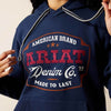 Ariat Womens Emblem Hoodie Dress Blues - 10065959