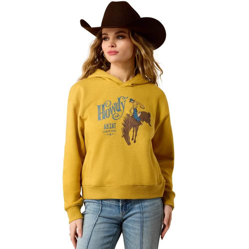 Ariat Womens Essential Fleece Hoodie Tinsel Heather - 10079392