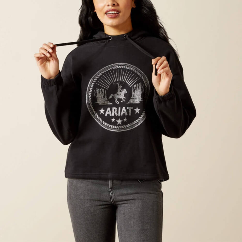 Ariat Womens Essential Hoodie Black - 10065938