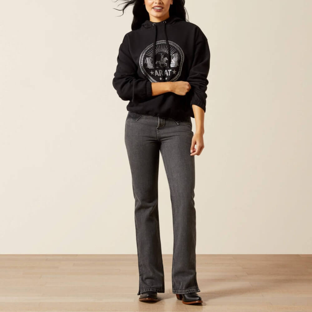 Ariat Womens Essential Hoodie Black - 10065938