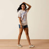 Ariat Womens Farm Raised T-Shirt Sea Salt - 10073450
