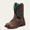 Ariat Womens Fatbaby Heritage Dapper Western Boots Royal Chocolate - 10016238