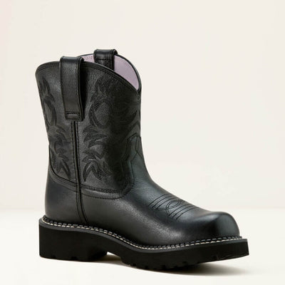 Ariat Womens Fatbaby Madison Western Boots Black - 10061282