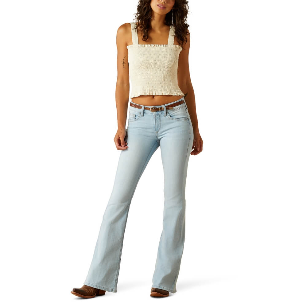 Ariat Womens June Perfect Rise Flare Jeans