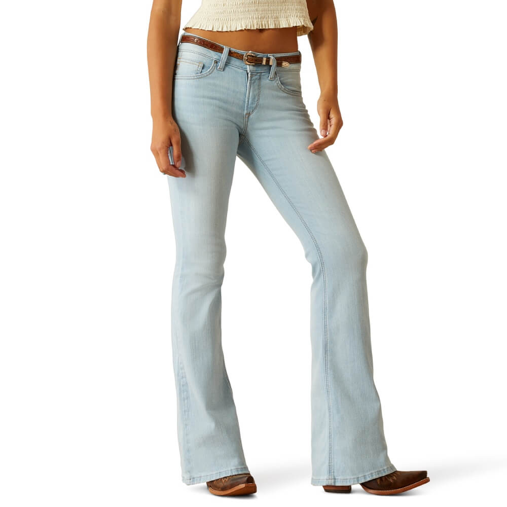 Ariat Womens June Perfect Rise Flare Jeans