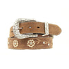Ariat Womens Floral Rhinestone Concho Belt - A1510202