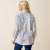 Ariat Womens Grace Western Snap Shirt Blossom Stripe - 10073486