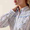 Ariat Womens Grace Western Snap Shirt Blossom Stripe - 10073486
