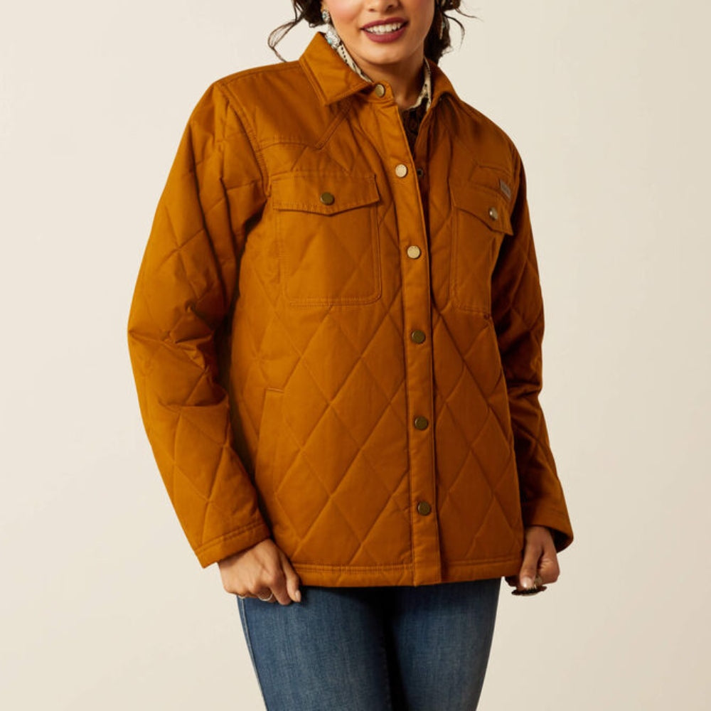 Ariat Womens Grizzly Quilted Barn Jacket