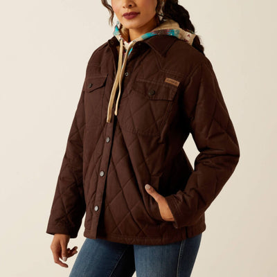 Ariat Womens Grizzly Quilted Barn Jacket