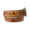 Ariat Womens Hand Painted Sunflowers and Daisies Belt Multicolored - A1566197