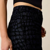 Ariat Womens High Rise Midnight Luxe Slim Trouser Jeans Croc Flock - 10080903