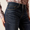 Ariat Womens High Rise Naz Slim Trouser Jeans Florida - 10047324