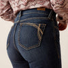 Ariat Womens High Rise Naz Slim Trouser Jeans Florida - 10047324