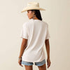 Ariat Womens Honky Tonkin T-Shirt Sea Salt - 10073560