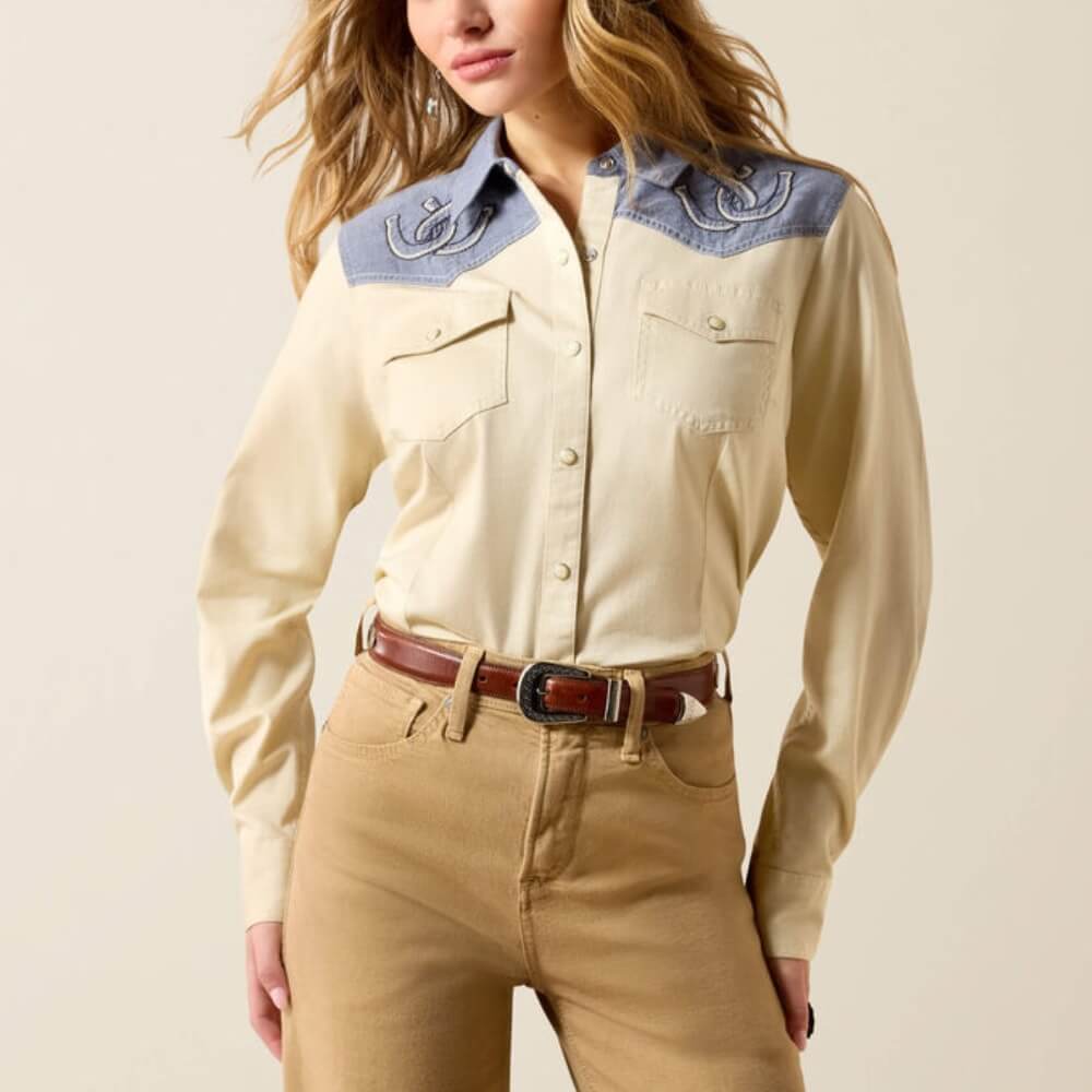 Chemise Ariat Western VentTEK - Boutique équestre Centor