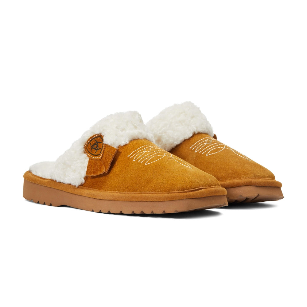 Ariat Womens Jackie Chestnut Square Toe Slippers - AR2829-200