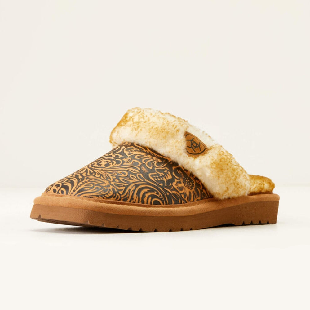 Ariat Womens Jackie Exotic Embossed Slippers