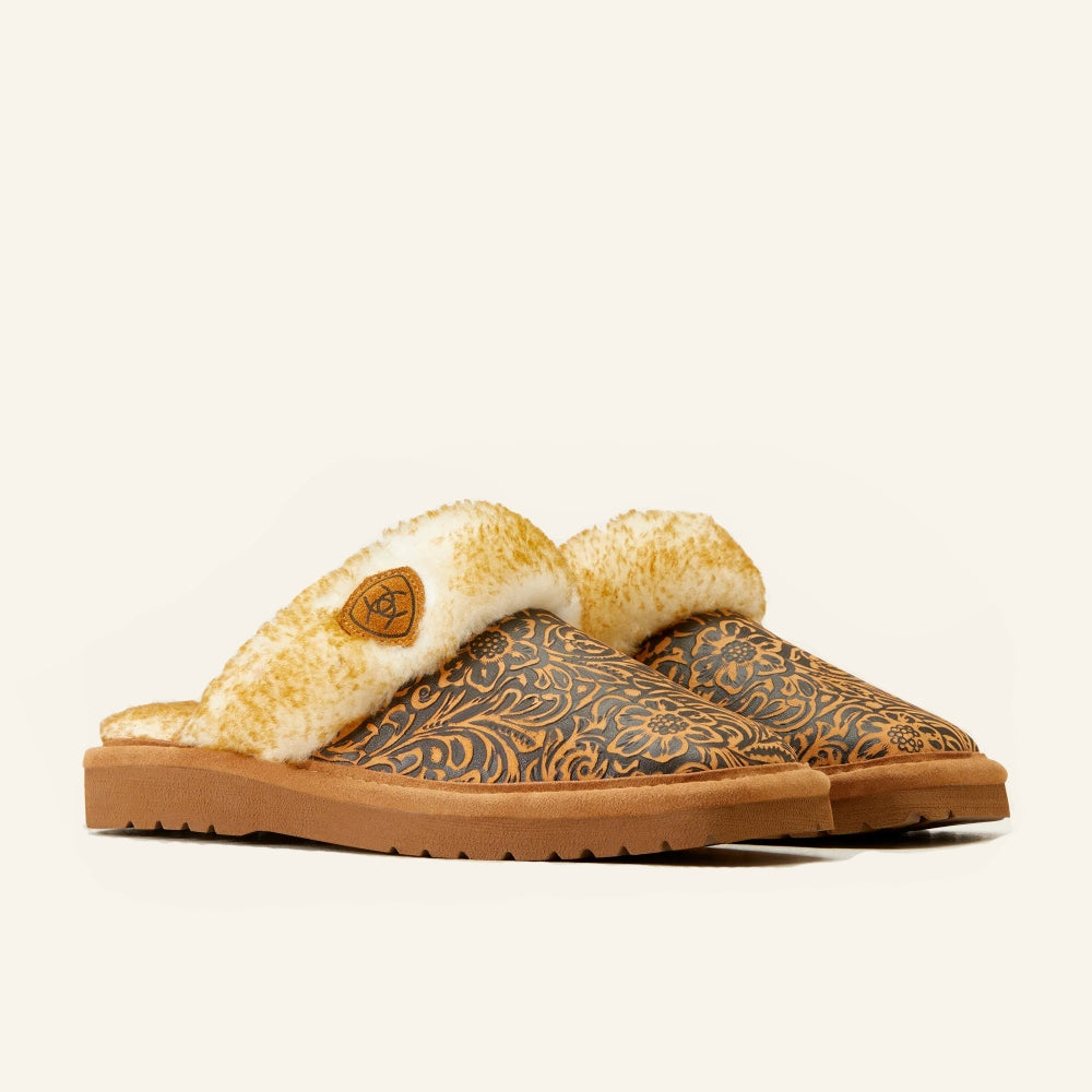 Ariat Womens Jackie Exotic Embossed Slippers